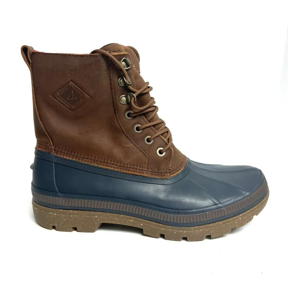 Sperry Mens Ice Bay Boot Tan Size 13 M